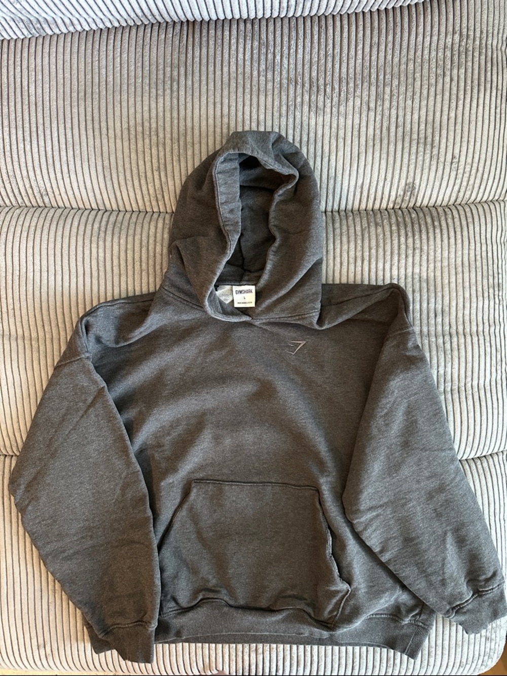 Gymshark Charcoal Gray Pullover Hoodie